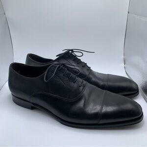 To Boot New York mens Oxford dress office black leather size 11 EUC 2272